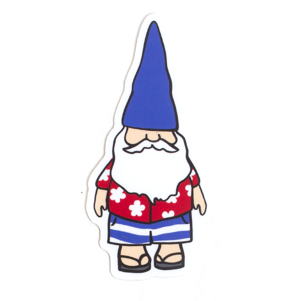 Stickers Northwest, Stickers, Art & School, 3", Hawaiian Gnome, 622758